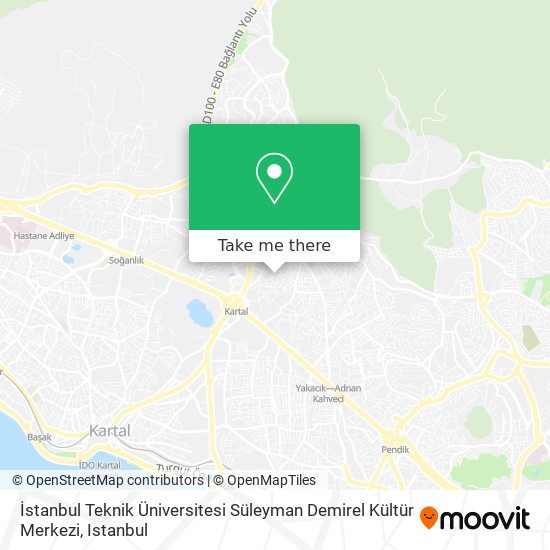 İstanbul Teknik Üniversitesi Süleyman Demirel Kültür Merkezi map
