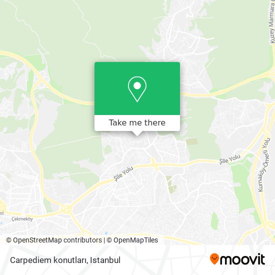 Carpediem konutları map