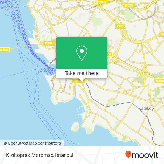 Kızıltoprak Motomax map