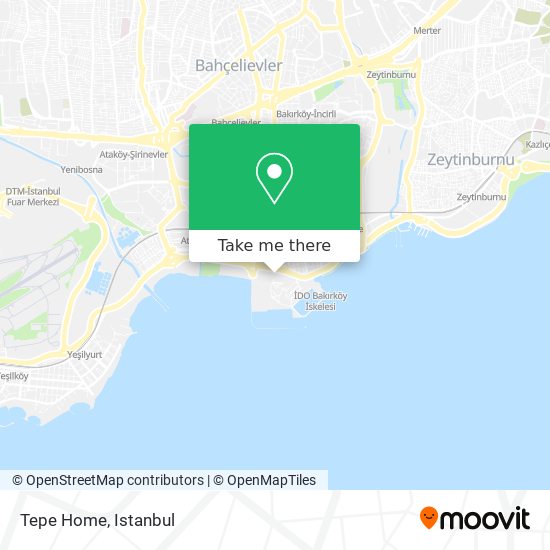 Tepe Home map