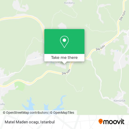 Matel Maden ocagı map