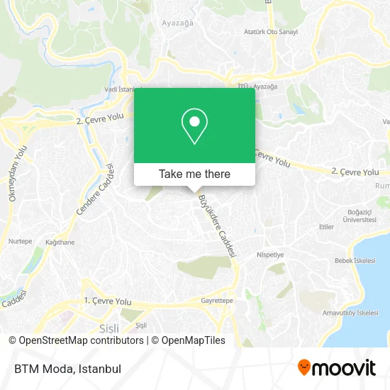 BTM Moda map