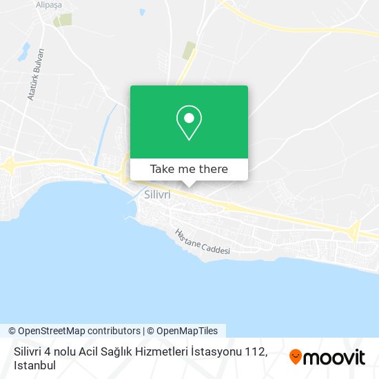Silivri 4 nolu Acil Sağlık Hizmetleri İstasyonu 112 map