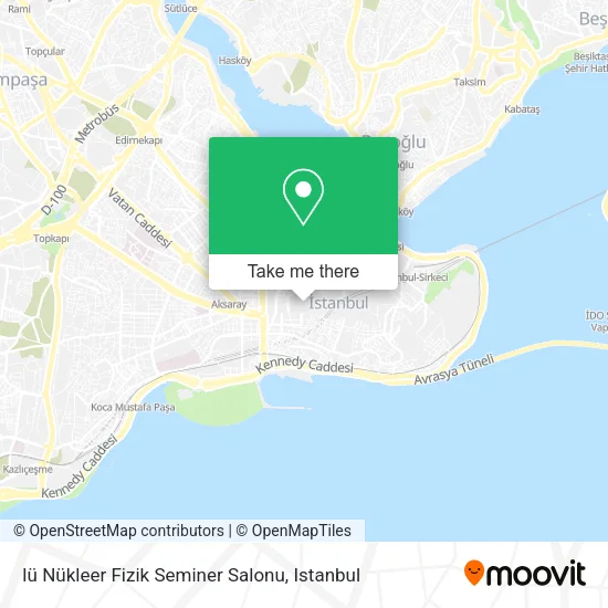 Iü Nükleer Fizik Seminer Salonu map