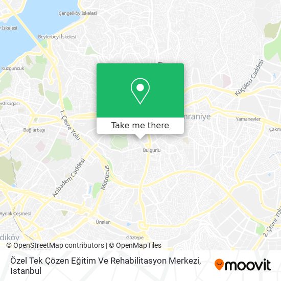 Özel Tek Çözen Eğitim Ve Rehabilitasyon Merkezi map