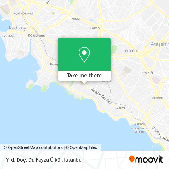 Yrd. Doç. Dr. Feyza Ülkür map