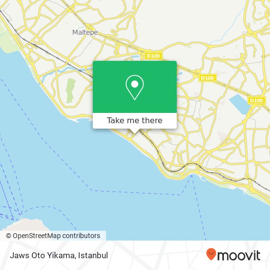 Jaws Oto Yikama map