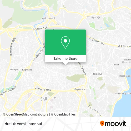 dutluk cami map