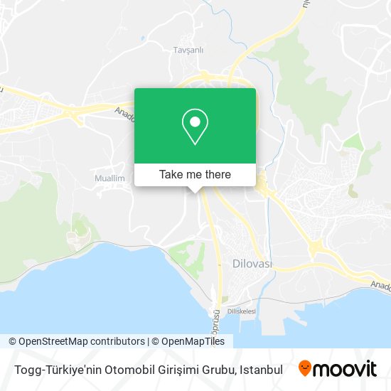 Togg-Türkiye'nin Otomobil Girişimi Grubu map