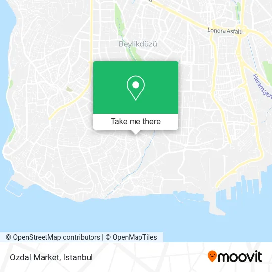 Ozdal Market map