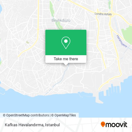 Kafkas Havalandırma map