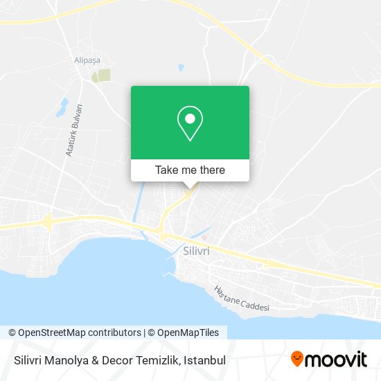 Silivri Manolya & Decor Temizlik map