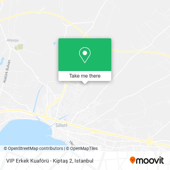 VIP Erkek Kuaförü - Kiptaş 2 map