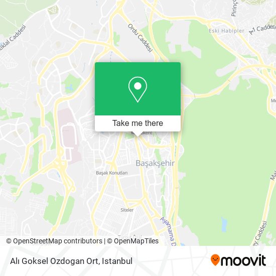 Alı Goksel Ozdogan Ort map