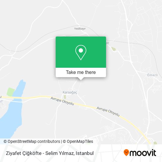 Ziyafet Çiğköfte - Selim Yılmaz map