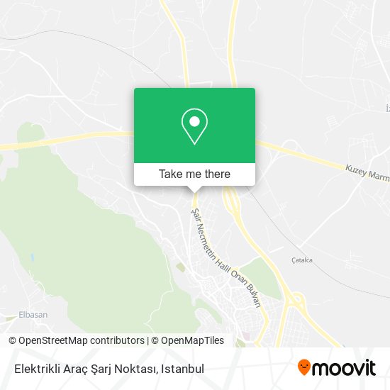 Elektrikli Araç Şarj Noktası map