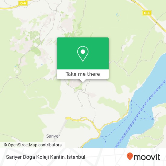 Sariyer Doga Koleji Kantin map
