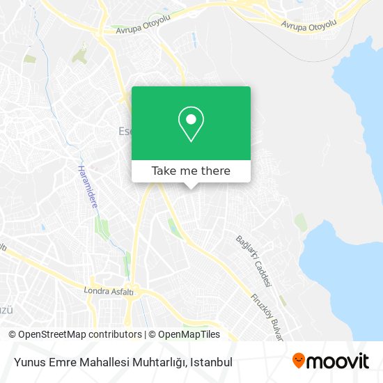 Yunus Emre Mahallesi Muhtarlığı map