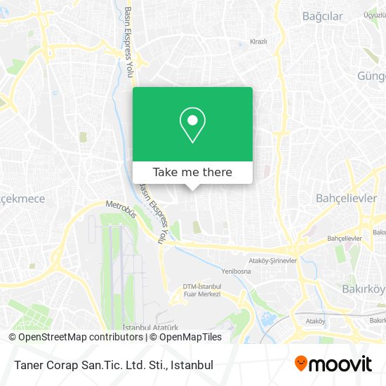 Taner Corap San.Tic. Ltd. Sti. map