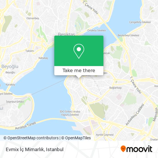 Evmix İç Mimarlık map