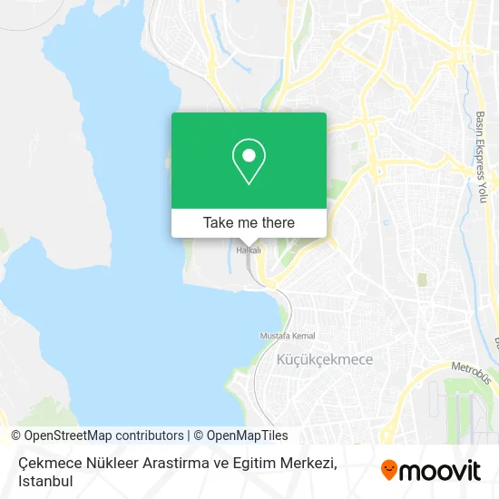 Çekmece Nükleer Arastirma ve Egitim Merkezi map