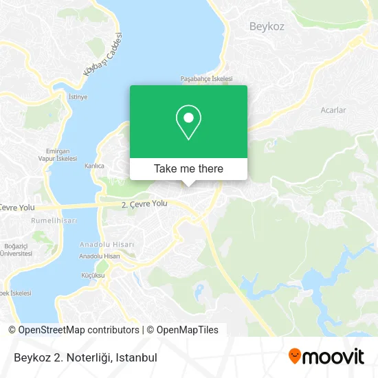 Beykoz 2. Noterliği map