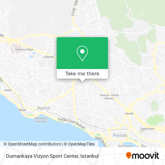 Dumankaya Vizyon Sport Center map