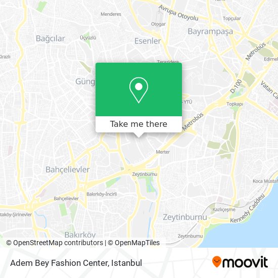 Adem Bey Fashion Center map