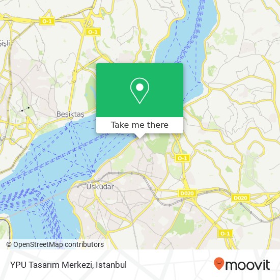 YPU Tasarım Merkezi map