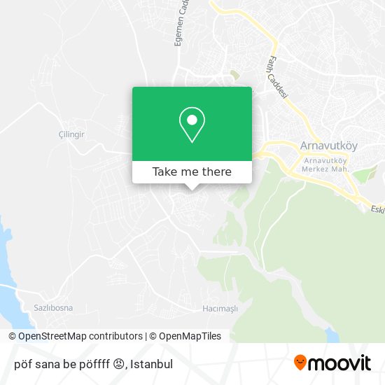 pöf sana be pöffff 😡 map