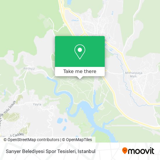 Sarıyer Belediyesi Spor Tesisleri map