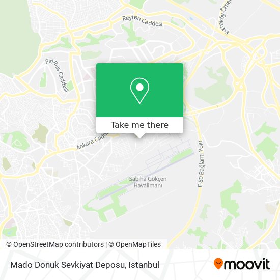 Mado Donuk Sevkiyat Deposu map