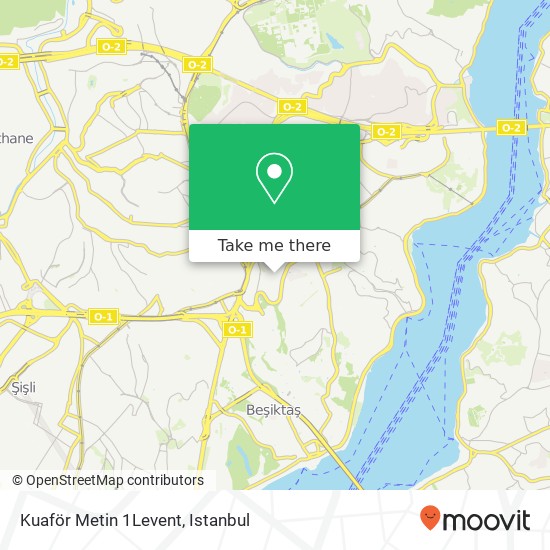 Kuaför Metin 1Levent map