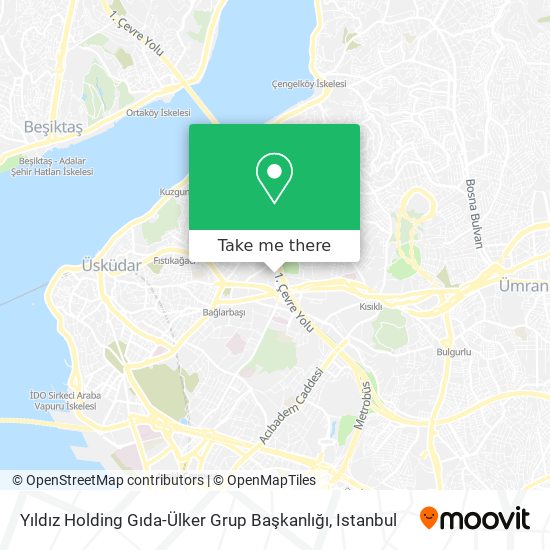 Yıldız Holding Gıda-Ülker Grup Başkanlığı map