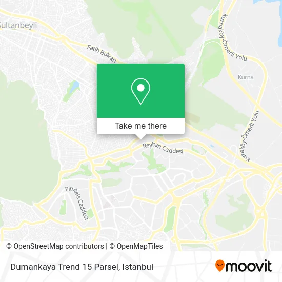 Dumankaya Trend 15 Parsel map