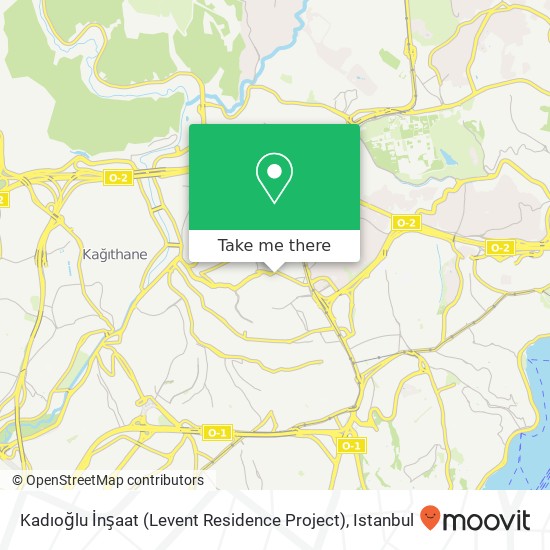 Kadıoğlu İnşaat (Levent Residence Project) map