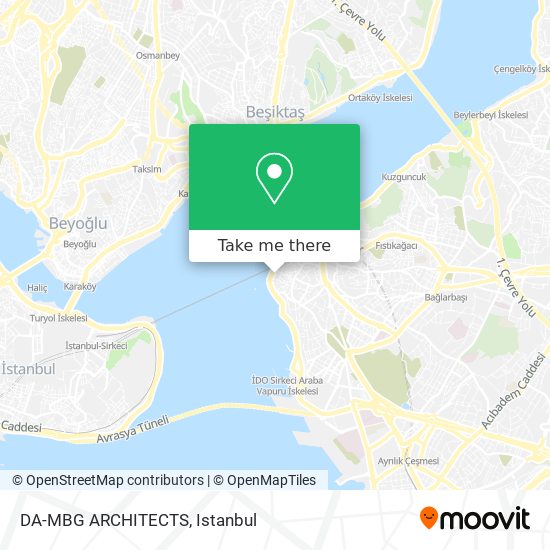 DA-MBG ARCHITECTS map