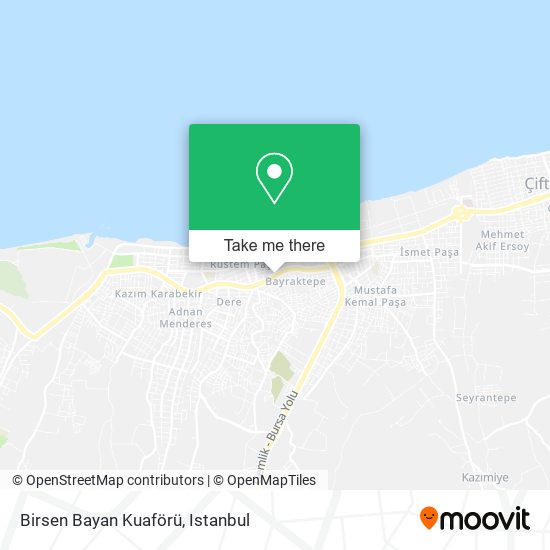 Birsen Bayan Kuaförü map