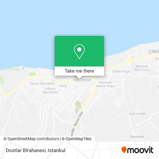 Dostlar Bîrahanesi map