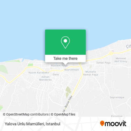 Yalova Unlu Mamülleri map