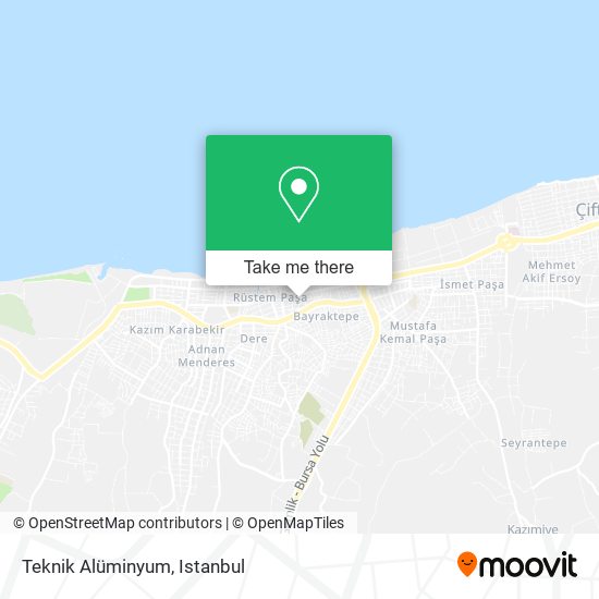 Teknik Alüminyum map