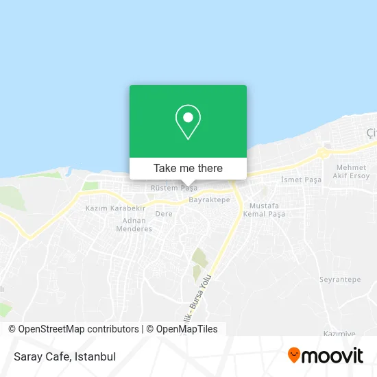 Saray Cafe map
