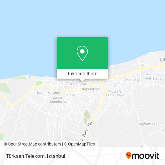 Türksan Telekom map