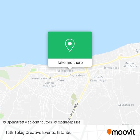 Tatlı Telaş Creative Events map
