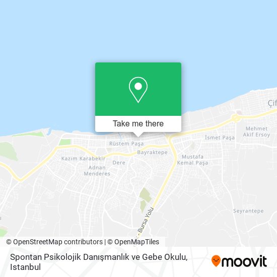 Spontan Psikolojik Danışmanlık ve Gebe Okulu map