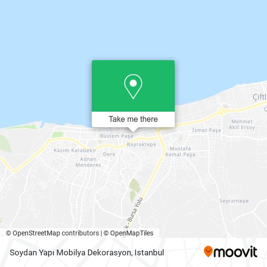Soydan Yapı Mobilya Dekorasyon map