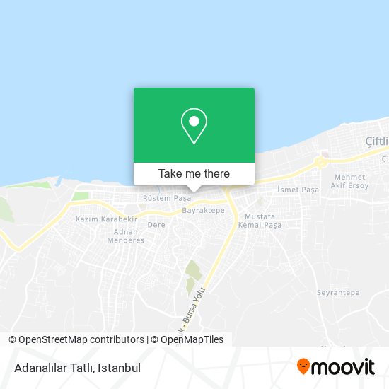 Adanalılar Tatlı map