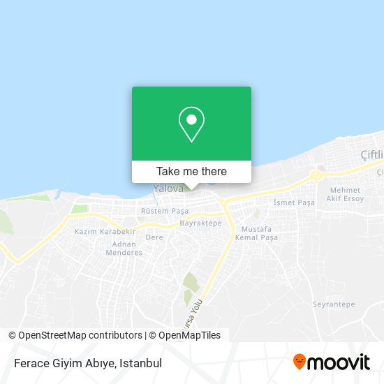 Ferace Giyim Abıye map