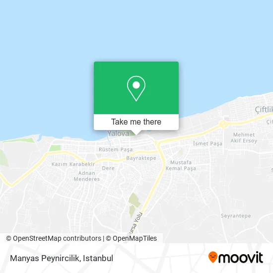Manyas Peynircilik map