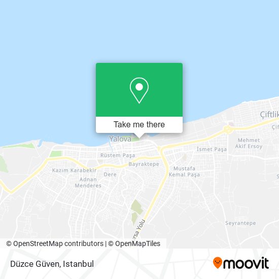 Düzce Güven map
